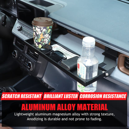 Aluminum Multi-functional Passenger Side Storage Rack For Ford Maverick 2022+ 8