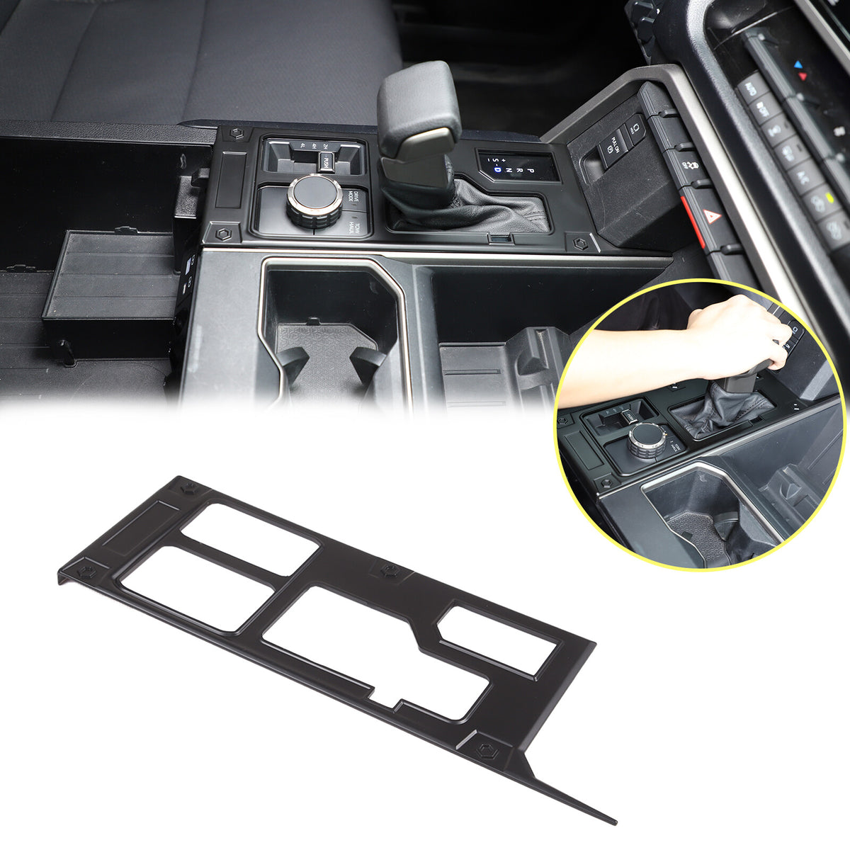 Matte Black ABS Interior Decoration Cover Trim Kit For Toyota Tundra 2022-26 US - Variants 16-20 48