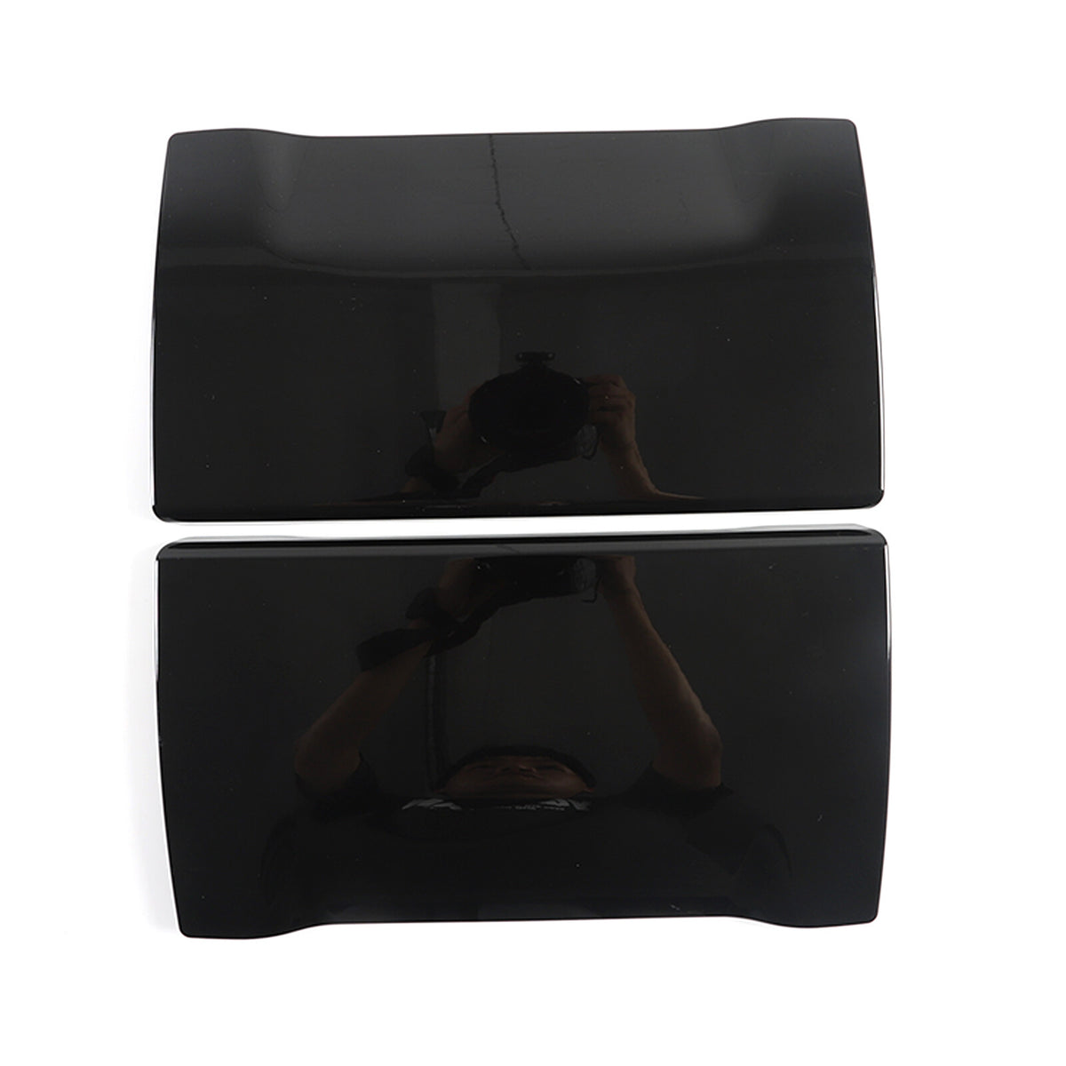 Glossy Black ABS Seat Back Anti-kick Panel Trim Cover For Range Rover Sport 2023 2