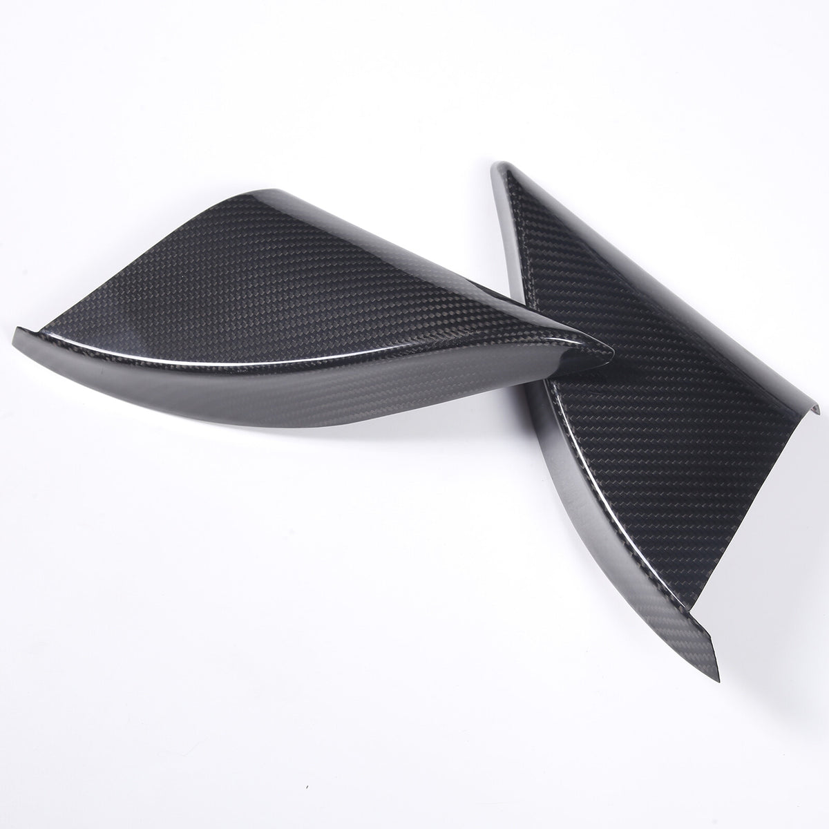 Real Carbon Fiber Inner Door Triangle A Pillar Trim For Lamborghini URUS 2018-23 13