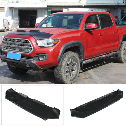 Front PU Leather Hood Cover Protector Bra Trim Cover For Toyota Tacoma 2016-23 18