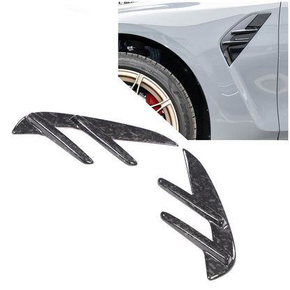 Forged Real Carbon Fiber Fender Side Molding Trim For BMW M3 G80/M4 G82 2021+ 10