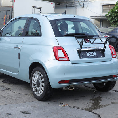 Hitch Mount Cargo Carrier Basket Rear Rack For Fiat 500 2010-2024 24