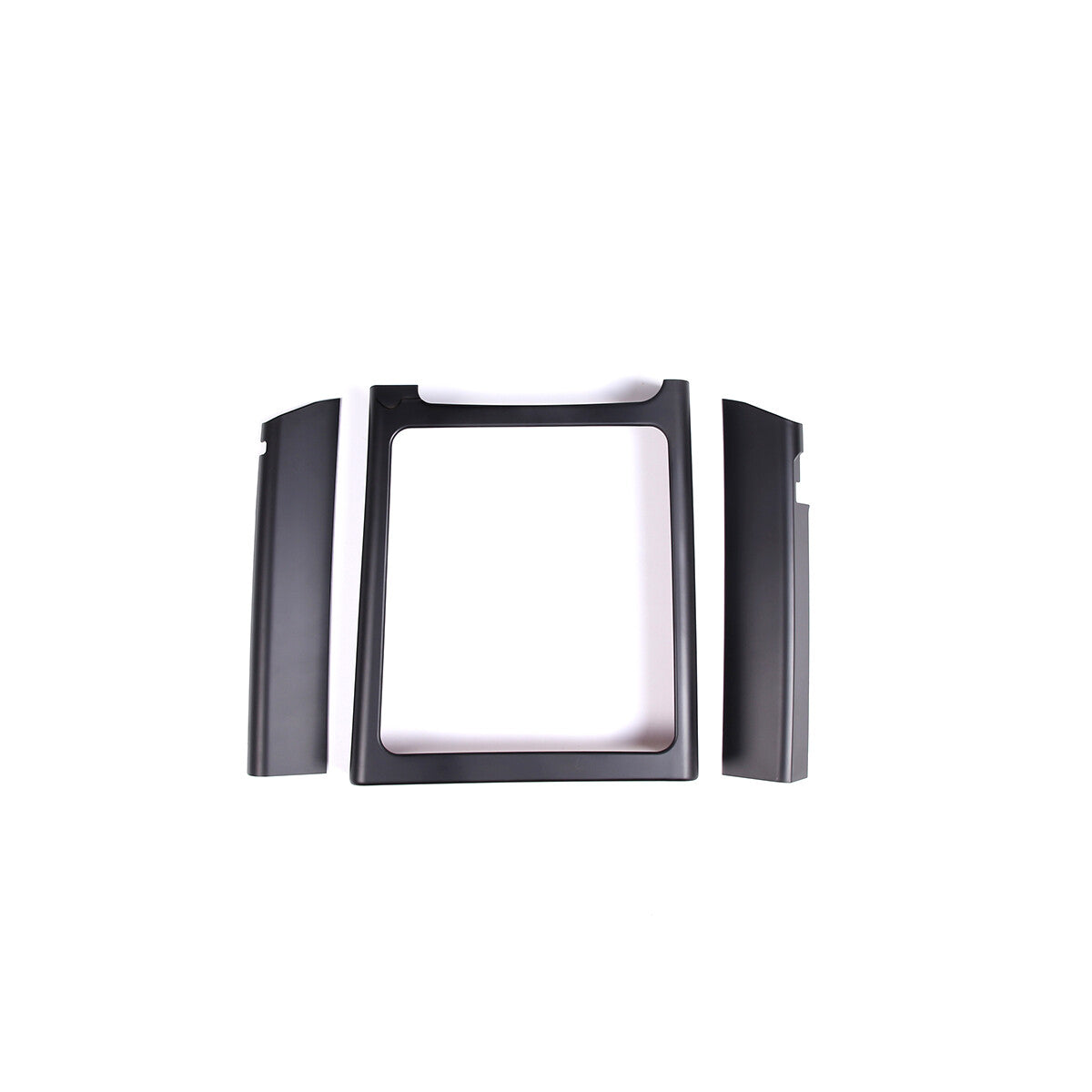 Matte Black Interior Gear Shift Panel Side Trim Cover For Hummer H2 2003-2007 11