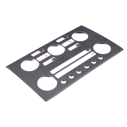 Matte Carbon Fiber Center control volume panel Trim For Nissan GTR R35 2008-16 5