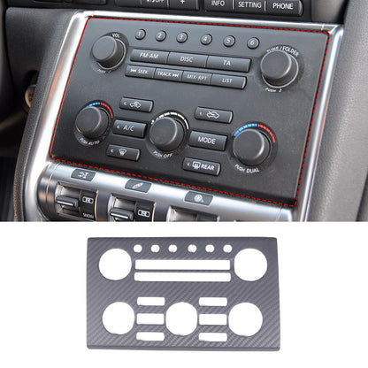 Matte Black Real Carbon Fiber Interior Trim Cover Kit For Nissan GTR R35 2008-16 14