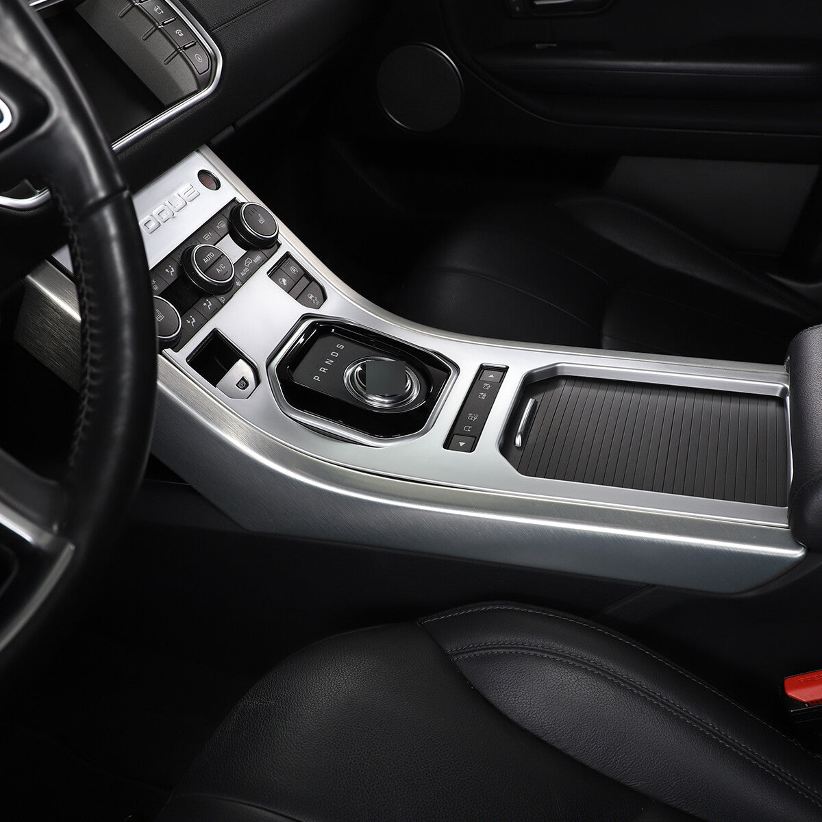 Silver Central Console Gear Shift Panel Cover for Range Rover Evoque 12-18 8