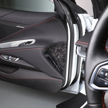Forged Real Carbon Fiber Full Interior Set Cover Trim Kit For Corvette C8 20-25 - Variants 6-10 18