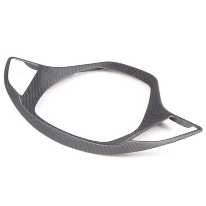 Matte Real Carbon Fiber Interior Steering Wheel Cover Trim For Corvette C7 14-19 7
