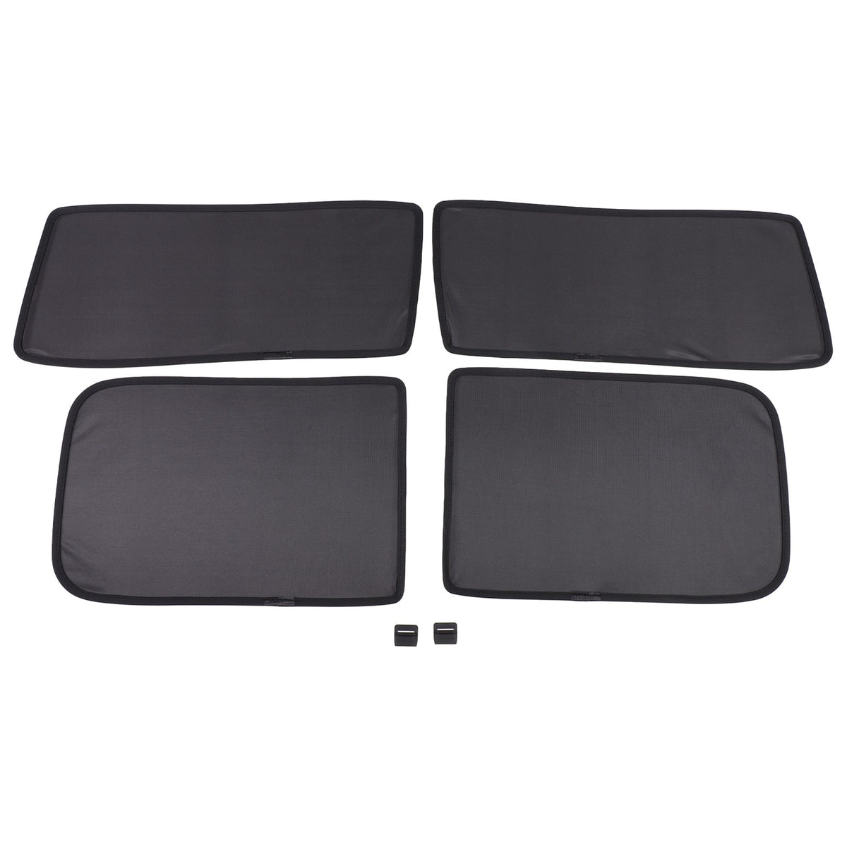 Black Rear Tailgate Window Mesh Screen Sun Shade Cover For Hummer H2 2003-2009 4