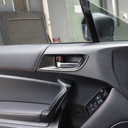 Carbon ABS Interior Decorative Trim For Toyota 86 Subaru BRZ 12-20 Scion FR-S 12