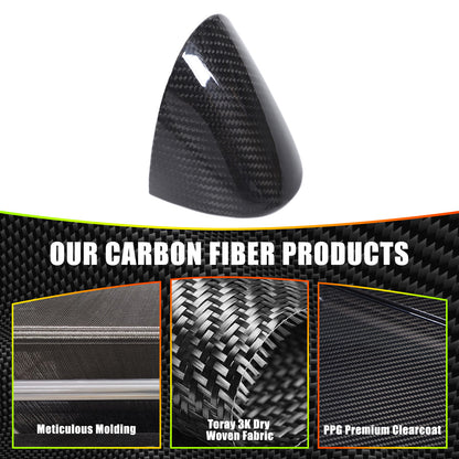 Real Carbon Fiber Center Dashboard Clock Trim For Porsche Panamera 971 17-23 US 3