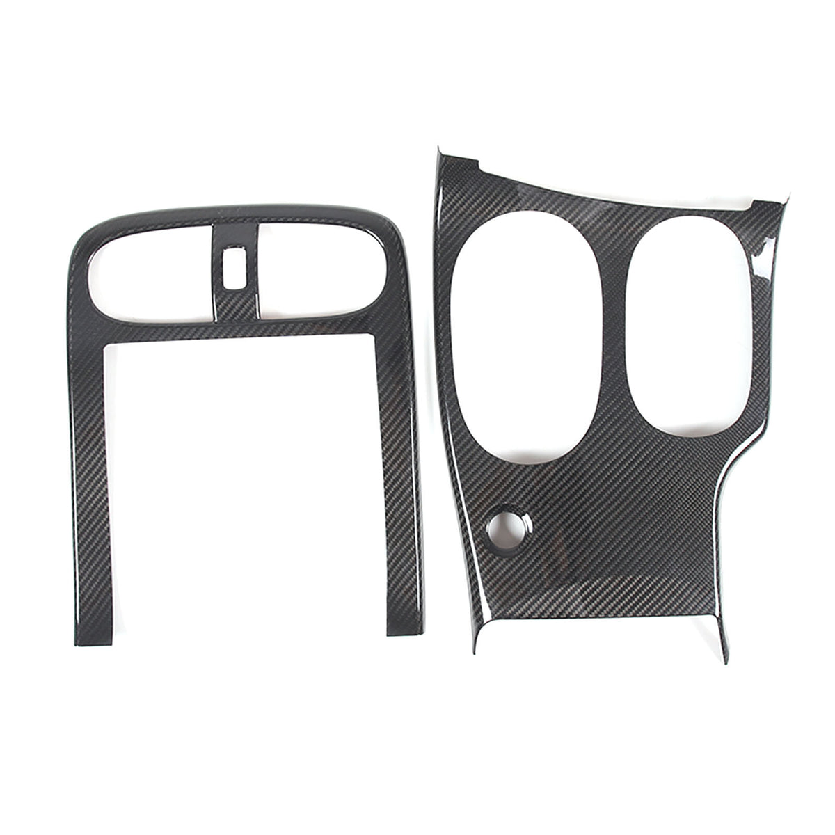 Real Carbon Fiber Interior Full Center Console Trim Set For Corvette C6 2005-13 10