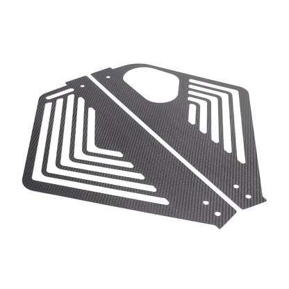 Real Carbon Fiber Engine Bay Tank Panel Cover Frame Trim For Corvette C8 2020-26 - Styles 6-10 22