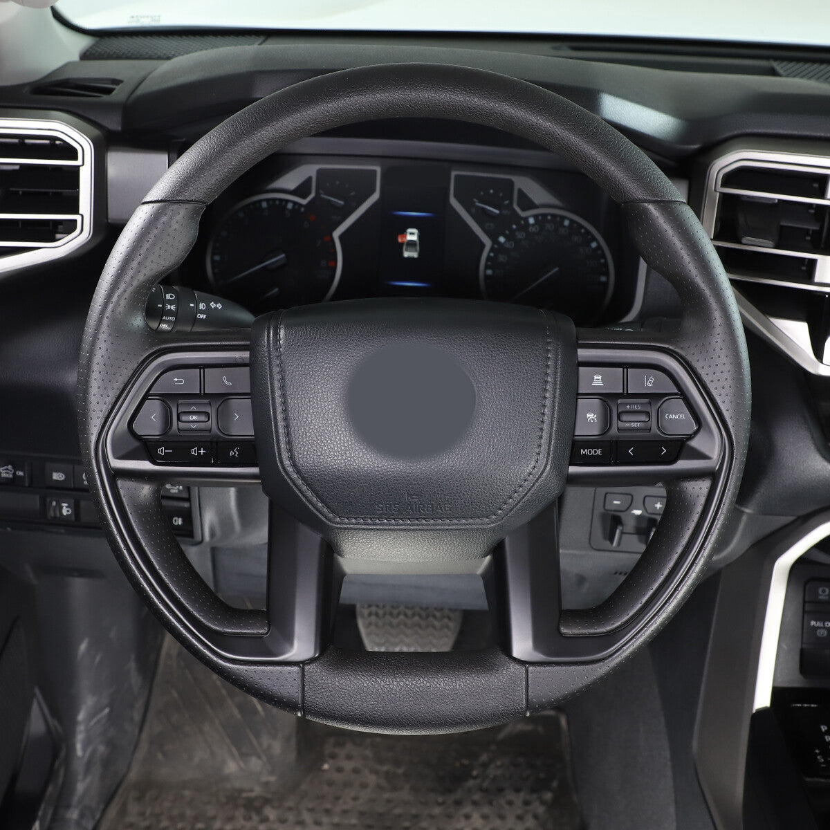 Matte Black ABS Interior Decoration Cover Trim Kit For Toyota Tundra 2022-26 US - Variants 21-25 50