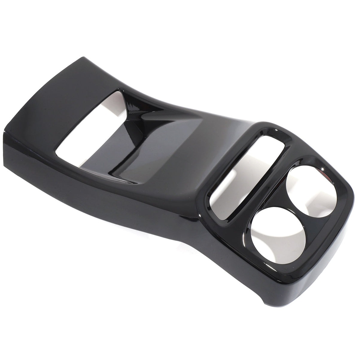 Glossy Piano Black Rear Air Vent Kick Guard Panel Trim For Benz G-Class 2025+ 9