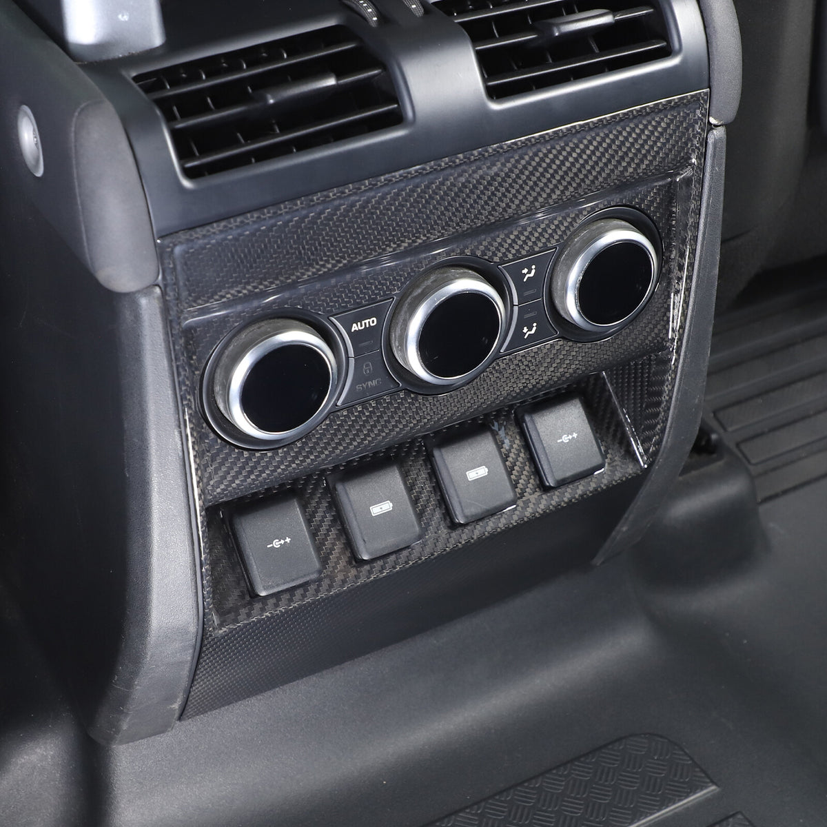 Real Dry Carbon Fiber Full Interior Trim Set For LR Defender 90 110 L663 20-23 241