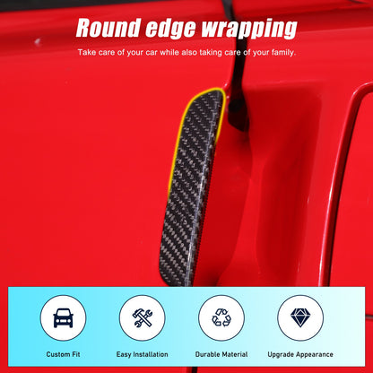Real Dry Carbon Fiber Door Handle Trim For Corvette C6 2005-2013 16