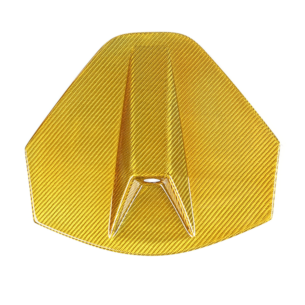 Yellow Carbon Fiber Car Roof Rearview Camera Cover Trim for Corvette C8 2020-26 2