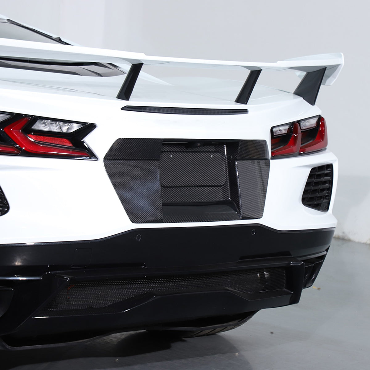 Real Carbon Fiber Full Exterior Set Decor Cover Trim Kit For Corvette C8 2020-26 205