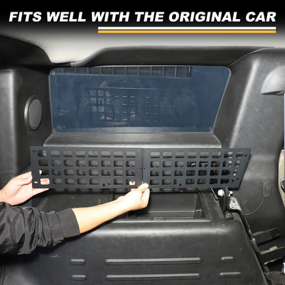 Carbon Steel Aluminum Rear Side Window Molle Panel For Hummer H2 2003-07 US 23
