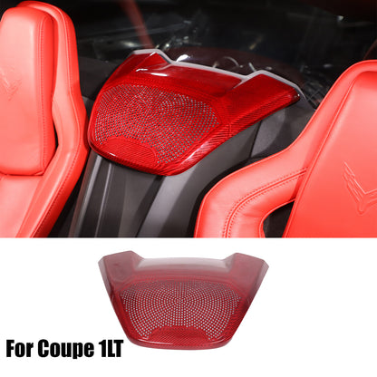 Red Real Carbon Fiber Full Interior Set Decor Trim Kit for Corvette C8 20-25 - Styles 56-60 18