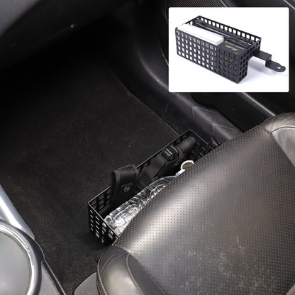 Aluminum Alloy Under Passenger Seat Storage Basket For Mitsubishi ASX 2011-2018 10