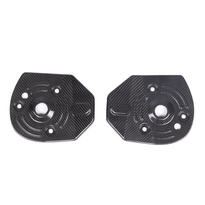 Real Carbon Fiber Rear Strut Shock Tower Cover Trim For Corvette C8 2020-2026 2
