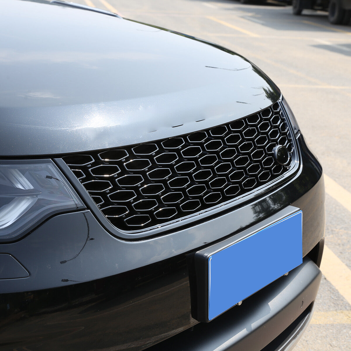 Dynamic Black Front Grille Side Fender Kit For Land Rover Discovery 5 L462 2017+ 9