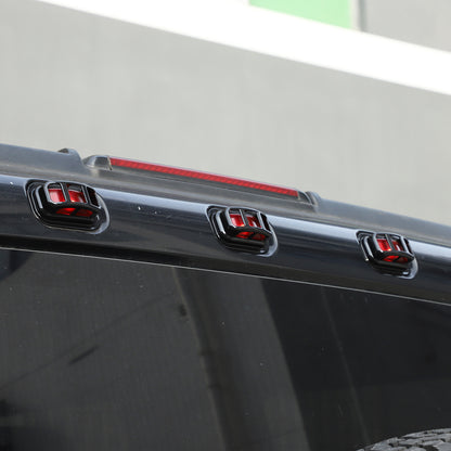 Glossy Piano Black Front Bumper Exterior Trim Cover Set For Hummer H2 2003-2009 - Styles 1-5 23
