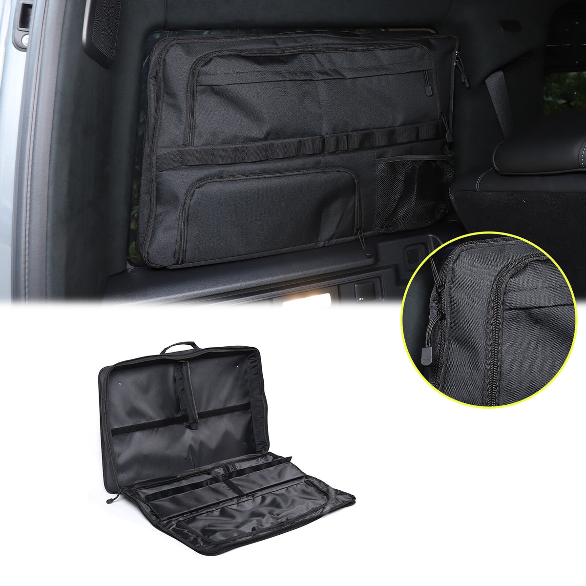 Car Trunk Left Side Window Storage Bag For Mercedes Benz G-Class 2019-23 3