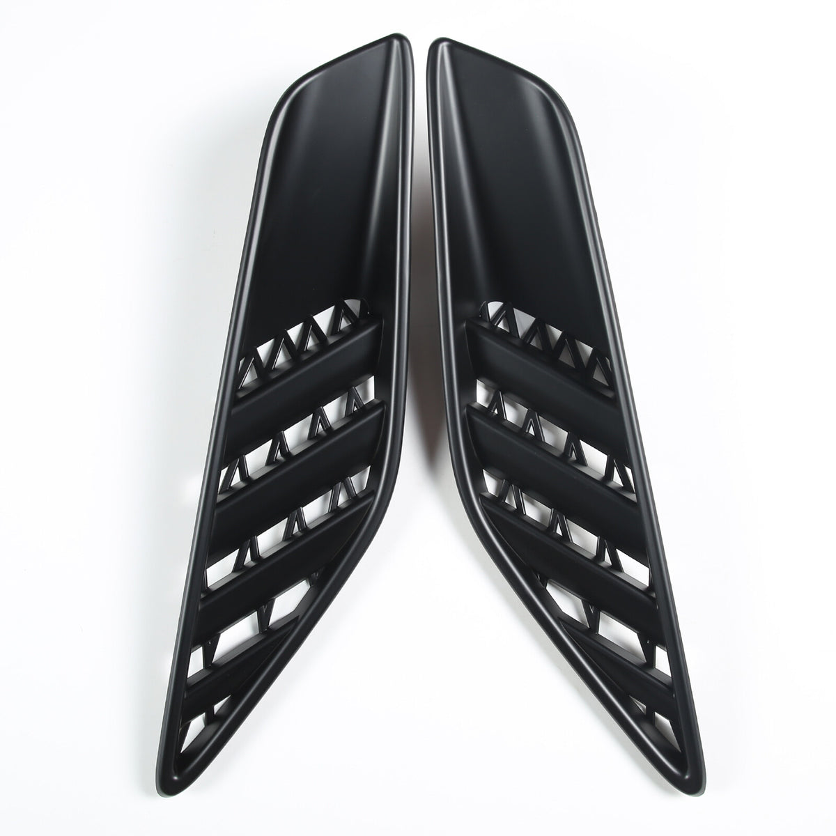 Matte Black ABS Fender Air Vent Outlet Trim For Corvette C7 2014-2019 4