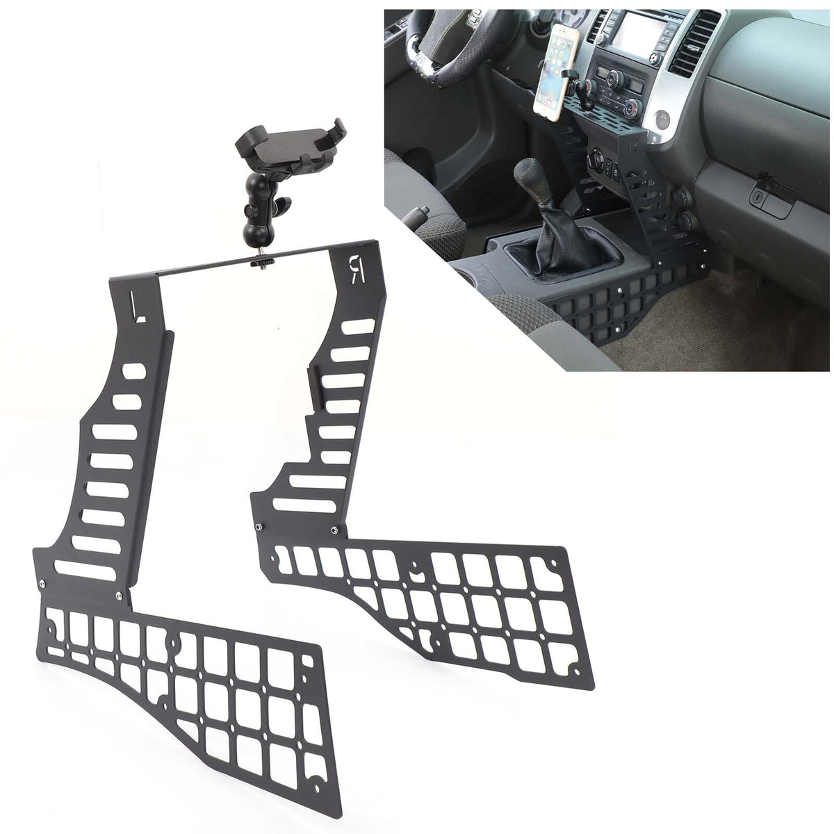 Center Console Multi-Function Extension Platform For Nissan Frontier 2009-2017 10