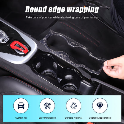 Forged Carbon Fiber Interior Center Console Cover Trim For Lotus EMIRA 2021-25 2