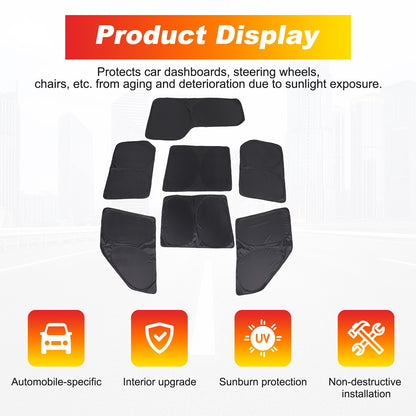 Memory Wire Full Window Sun Shade Shield For Land Rover Discovery 4 2010-2016 7