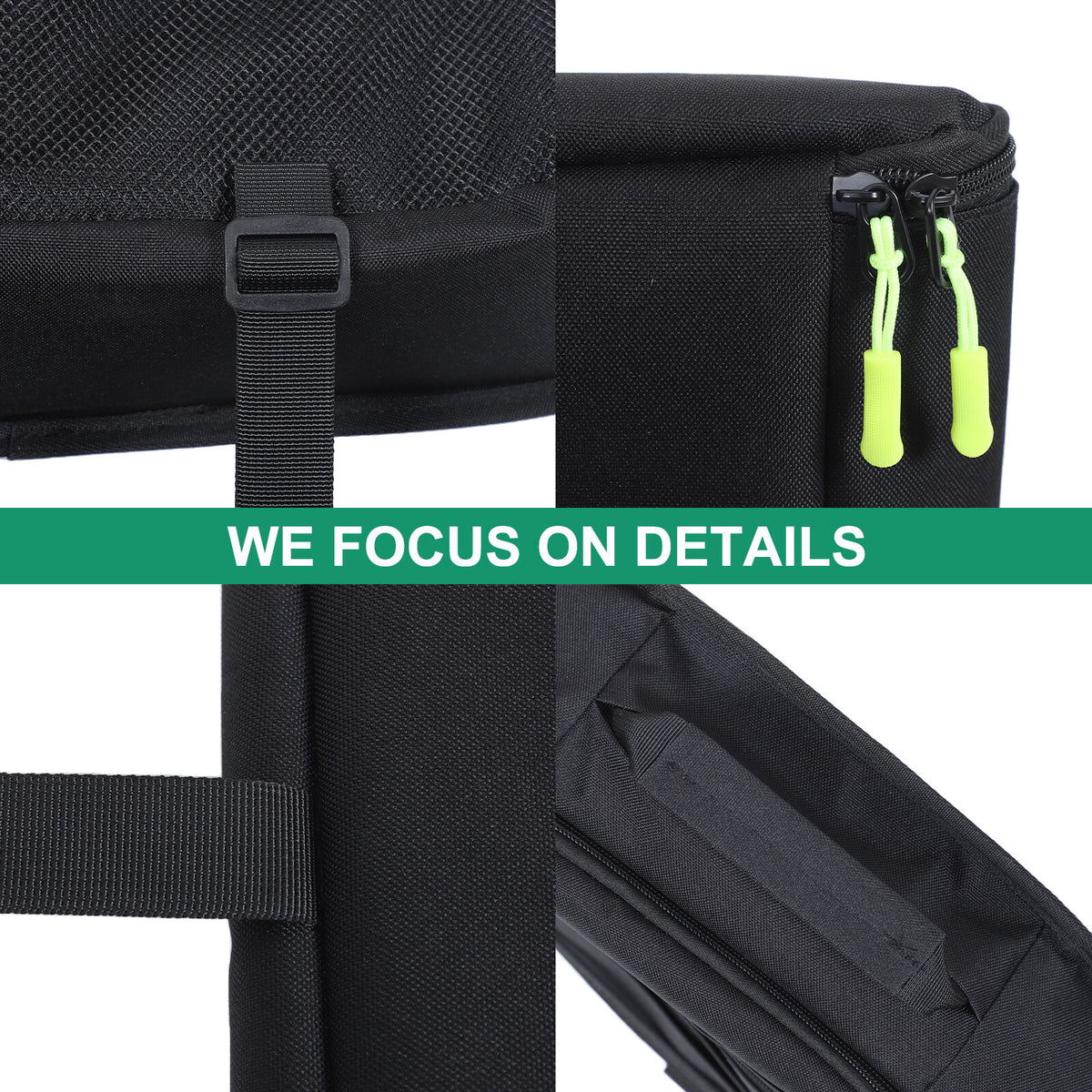 Black Rear Trunk Right Side Storage Bag Organizer For Honda Odyssey RB3 2014-24 18