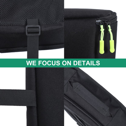 Black Rear Trunk Right Side Storage Bag Organizer For Honda Odyssey RB3 2014-24 18