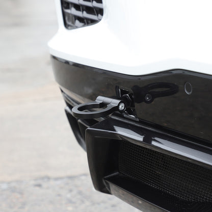 Aluminum Alloy Exterior Hood Engine License Plate Trim For Corvette C8 2020+ US - Variants 1-5 31