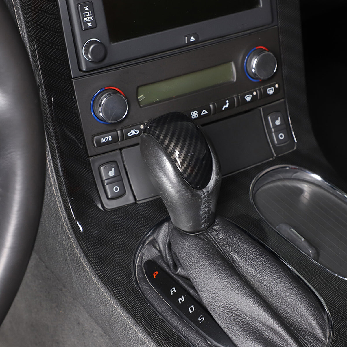 ABS Carbon Fiber Interior Exterior Cover Trim Kit For Corvette C6 2005-2013 108