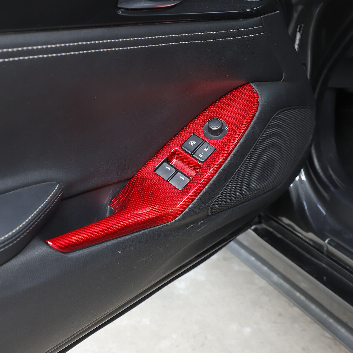 Red Real Carbon Fiber Interior Full Interior Trim For Mazda MX-5 Miata 2016-2026 - Variants 1-5 42