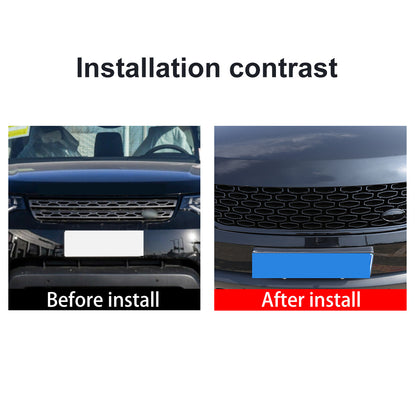 Dynamic Black Front Grille Side Fender Kit For Land Rover Discovery 5 L462 2017+ 4