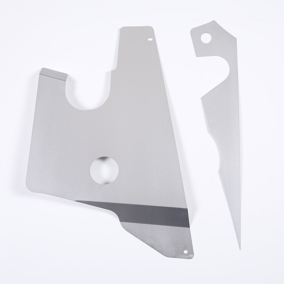 Silver Alloy Car Engine Side Panel Cover Accessories Kit For Corvette C7 2014-19 7