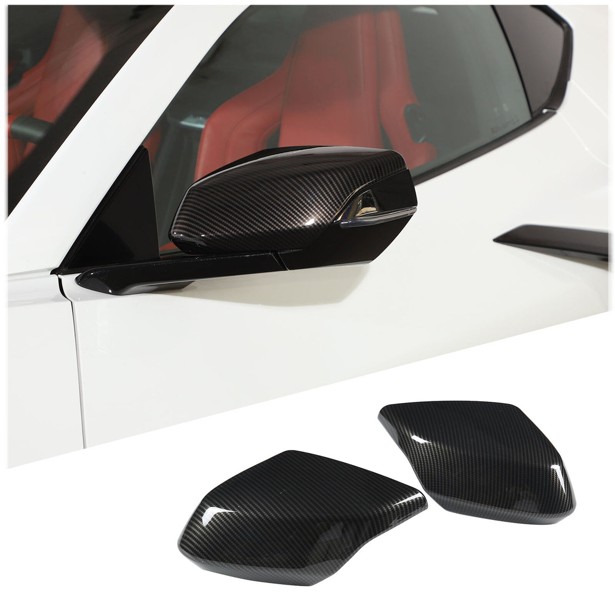Car Exterior Decoration Cover Trim Kit Accessories For Corvette C8 Coupe 20-25 28