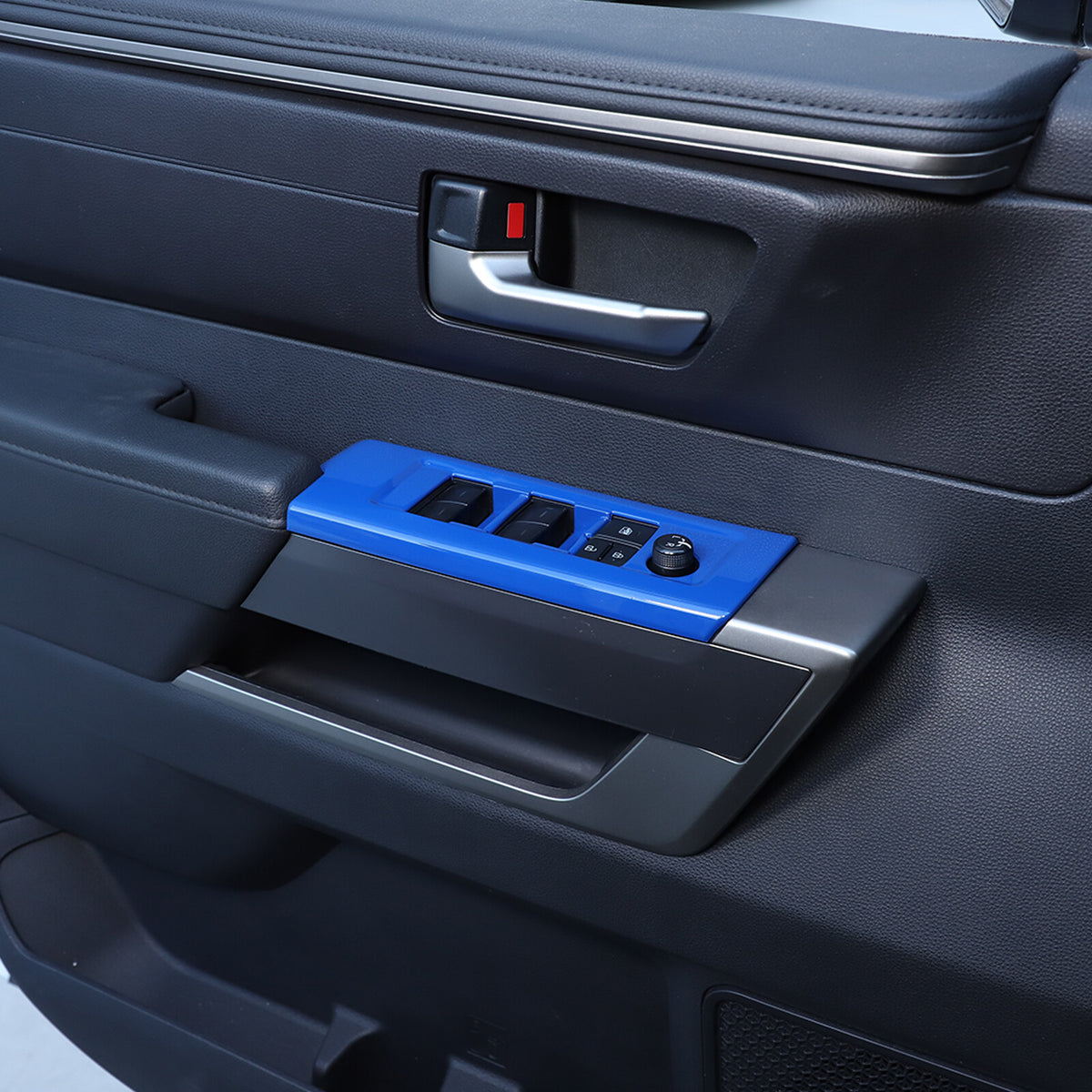 ABS Blue Car Center Panel Trim Interior Accessories For Toyota Tundra 2022-2026 - Variants 6-10 48