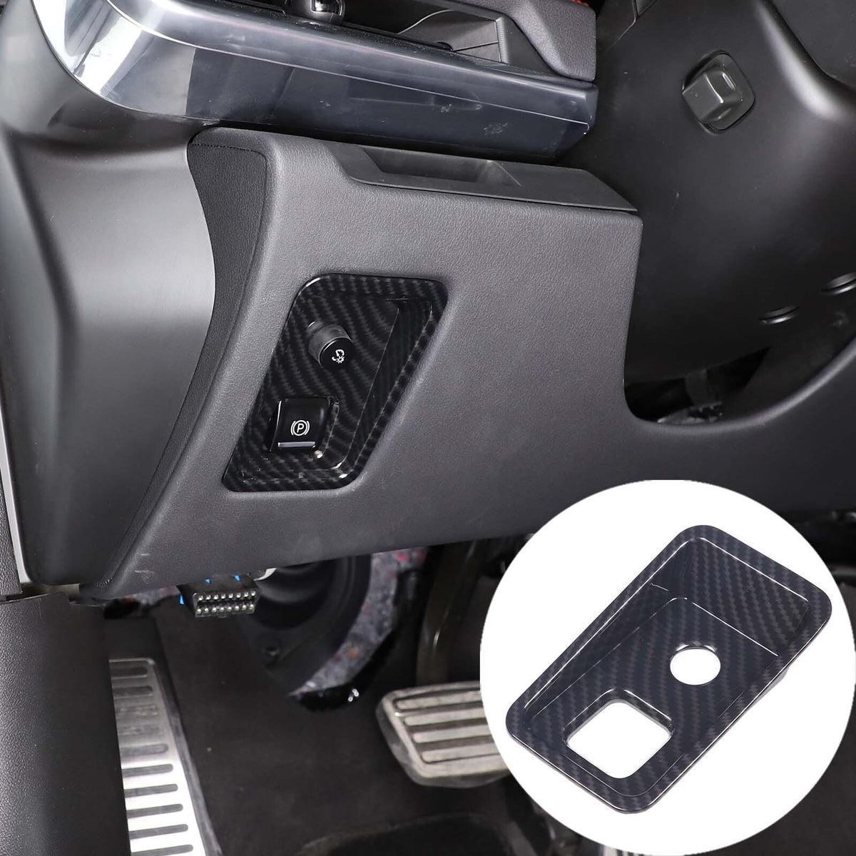 Carbon Fiber ABS Interior Full Decor Cover Trim Kit For Corvette C8 2020-2025 - Styles 16-20 8