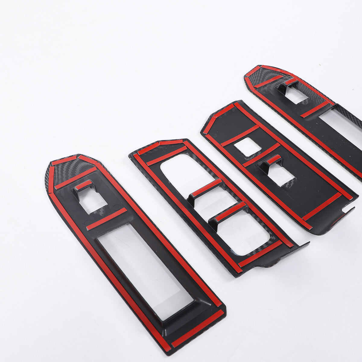ABS Carbon Fiber Interior Full Set Panel Cover Trim Kit for Toyota Tacoma 24-26 - Styles 1-5 24