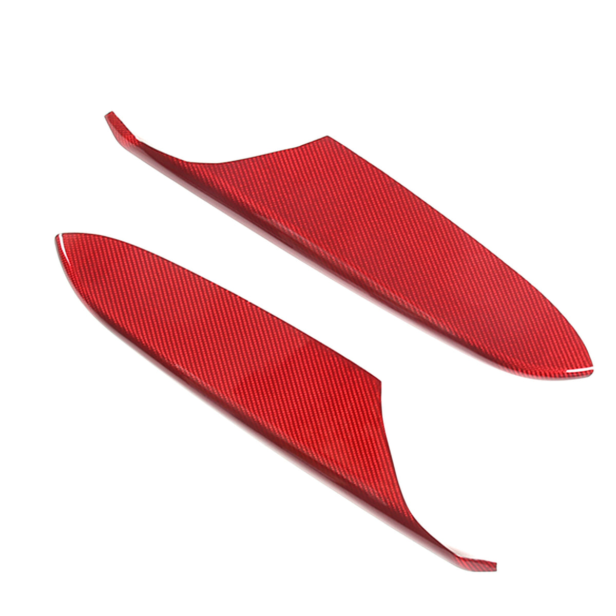 Red Real Carbon Fiber Interior Trim for Corvette C8 20-25 164