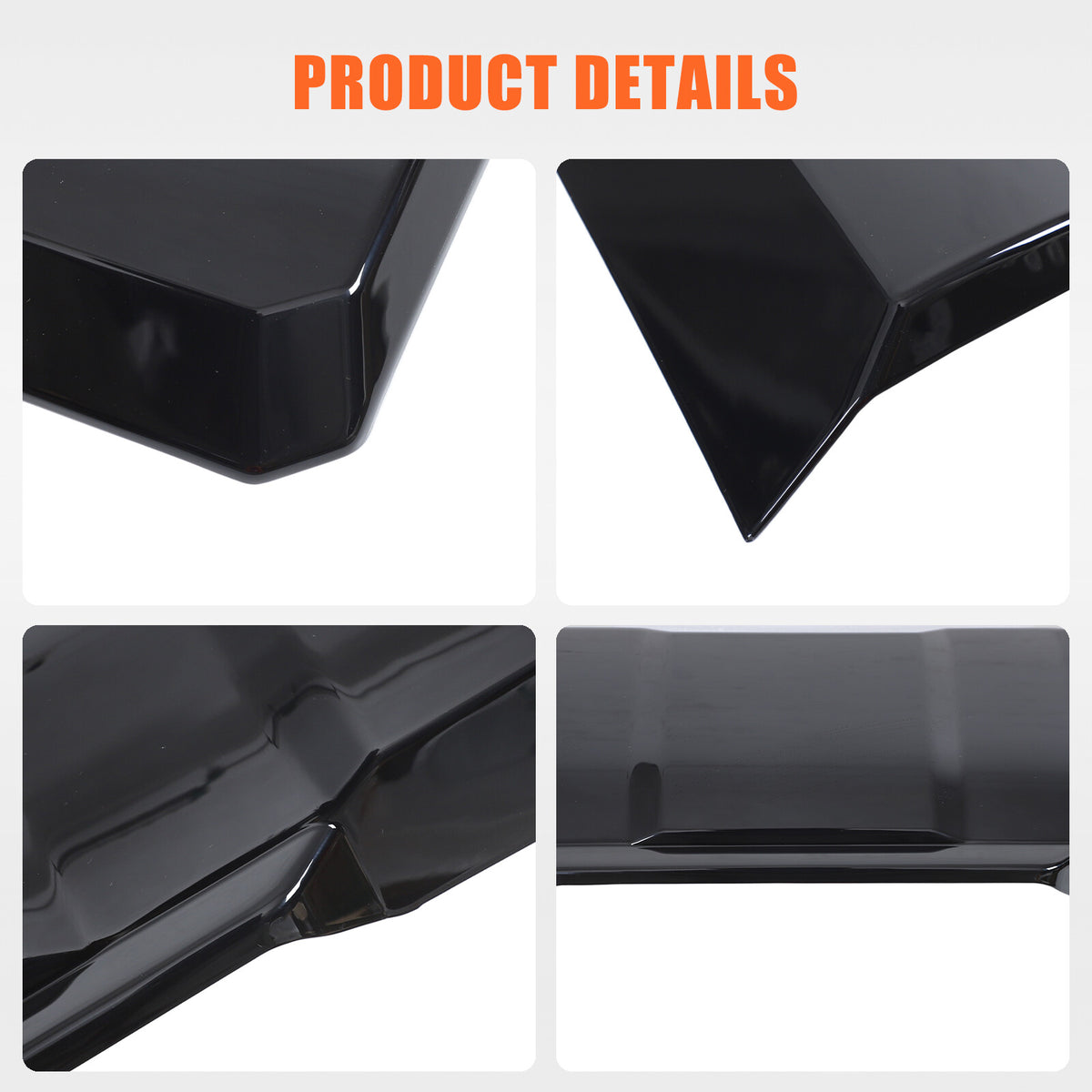 Glossy Black Rear Bumper Spoiler Guard For Toyota Land Cruiser LC250 24+ US 24