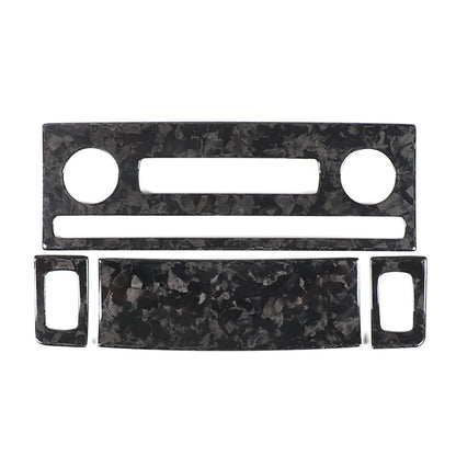 Forged Real Carbon Fiber Full Interior Set Decor Cover Trim Kit for Corvette C6 138