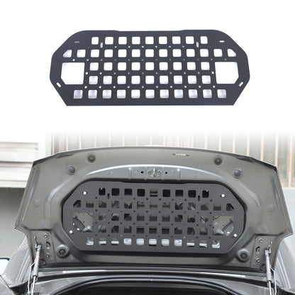 Tailgate Storage Panel Molle Panel Steel Cargo Shelf For Mazda MX-5 Miata 16-25 1